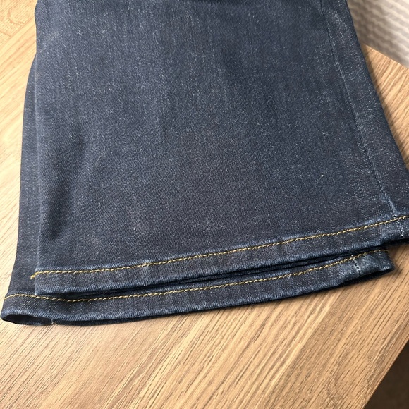 Frame Dark Blue Denim Le Mini Boot Cut Jeans - Picture 8 of 8